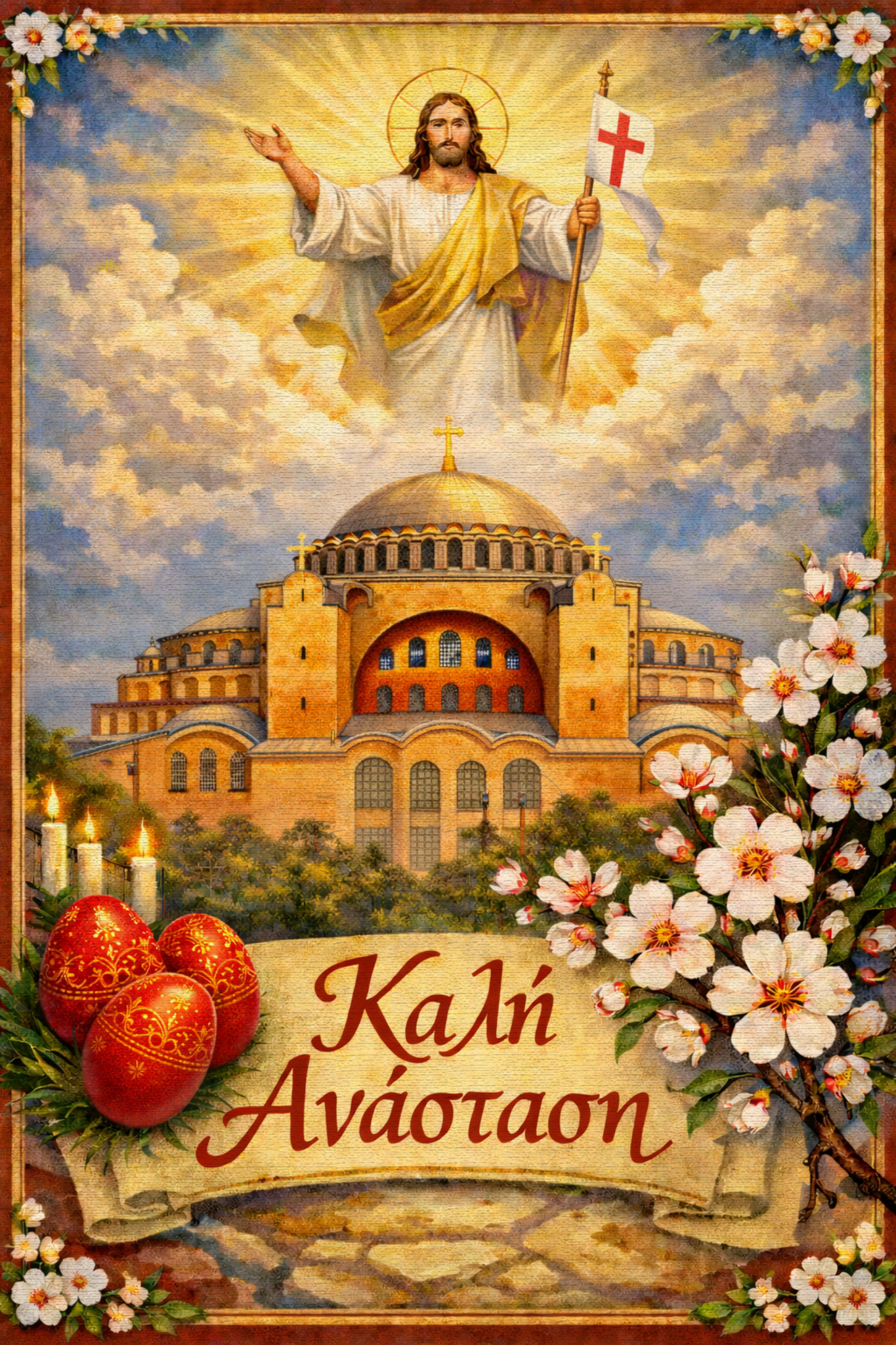 Καλή Ανάσταση — Κωνσταντινούπολη